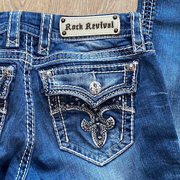 Rock Revival Boot Easy Jeans 27”x33” - Picture 2 of 12